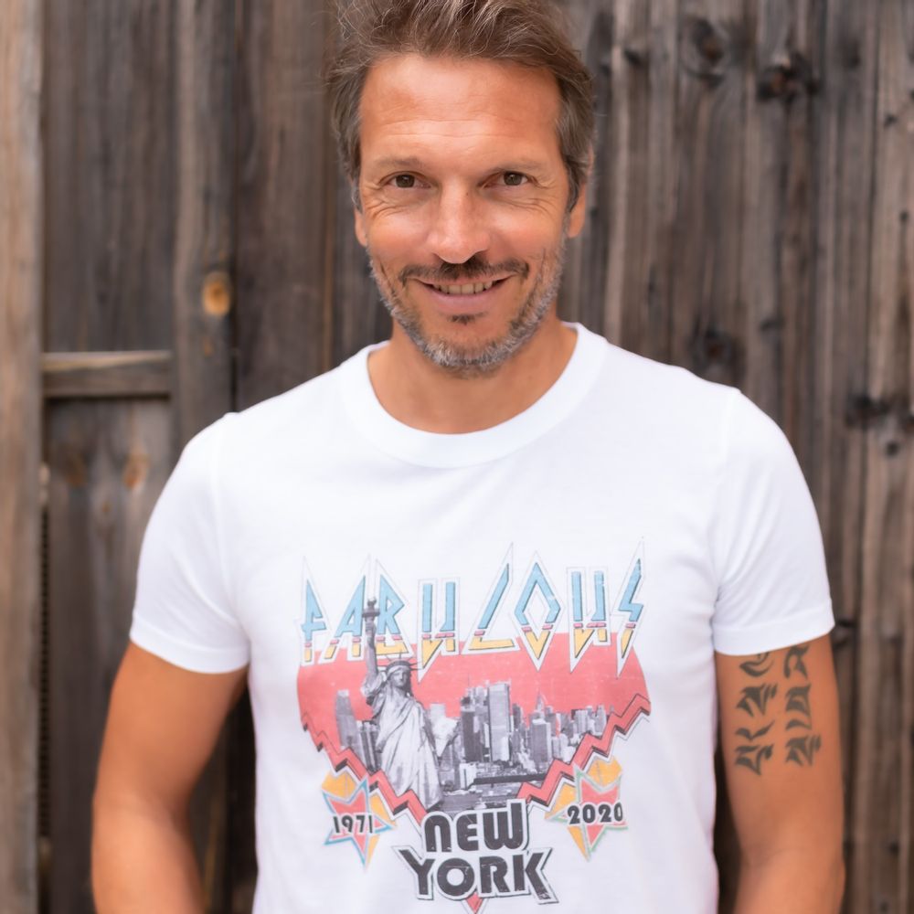 Prêt-à-porter - TSHIRT FABULOUS NEW YORK - FABULOUS ISLAND LTD