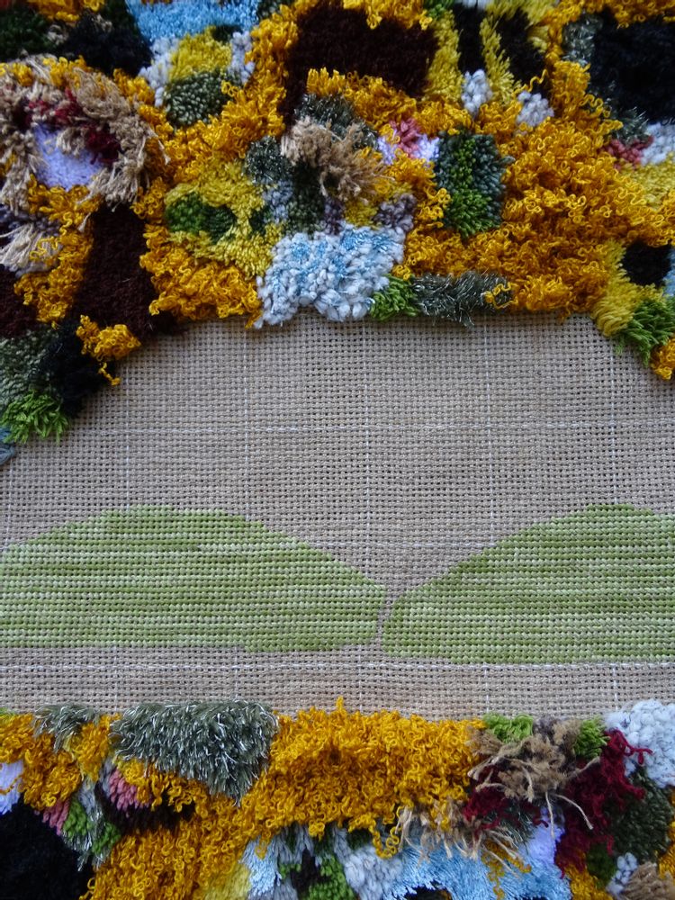 Objets de décoration - Visit to the mountain (tapis mural – 211) - SARA PEREIRA ATELIER
