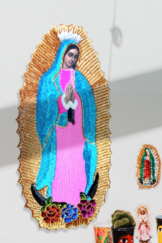 Guirlandes et boules de Noël - Pink Lady sequin - TIENDA ESQUIPULAS