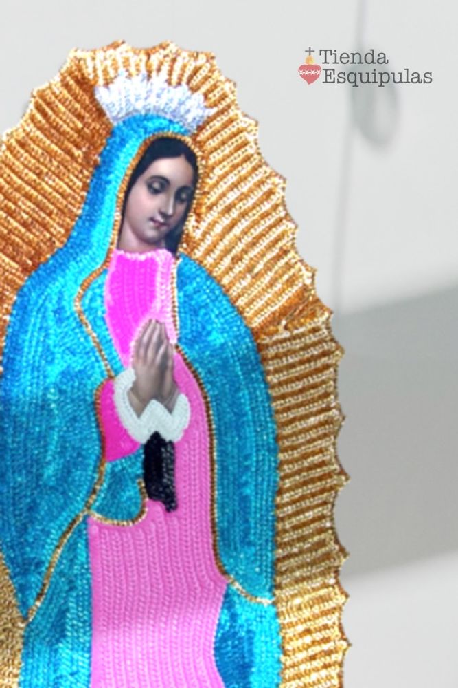 Guirlandes et boules de Noël - Pink Lady sequin - TIENDA ESQUIPULAS