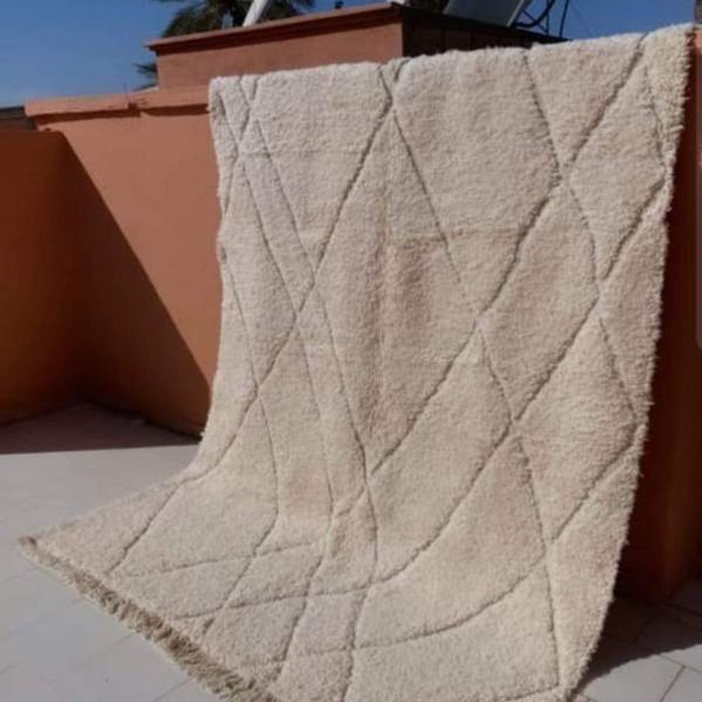 Tapis sur-mesure - Tapis fait main 100% laine - CHABI CHIC