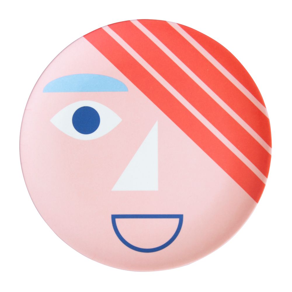 Kids accessories - Plates and cups with face - GLOBAL AFFAIRS
