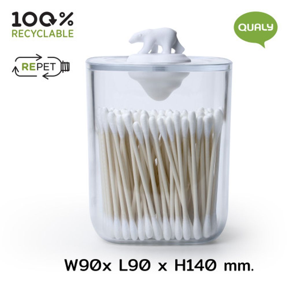 Cadeaux - Distributeur de savon pingouin - Collection Iceberg Bathroom : Matériaux respectueux de l'environnement 100% recyclables - QUALY DESIGN OFFICIAL