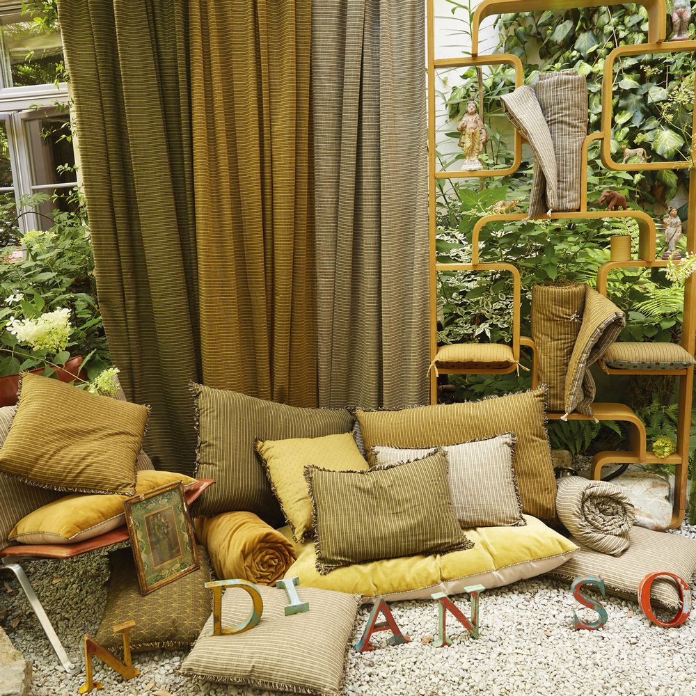 Fabric cushions - PUNJAB Cushion - EN FIL D'INDIENNE...