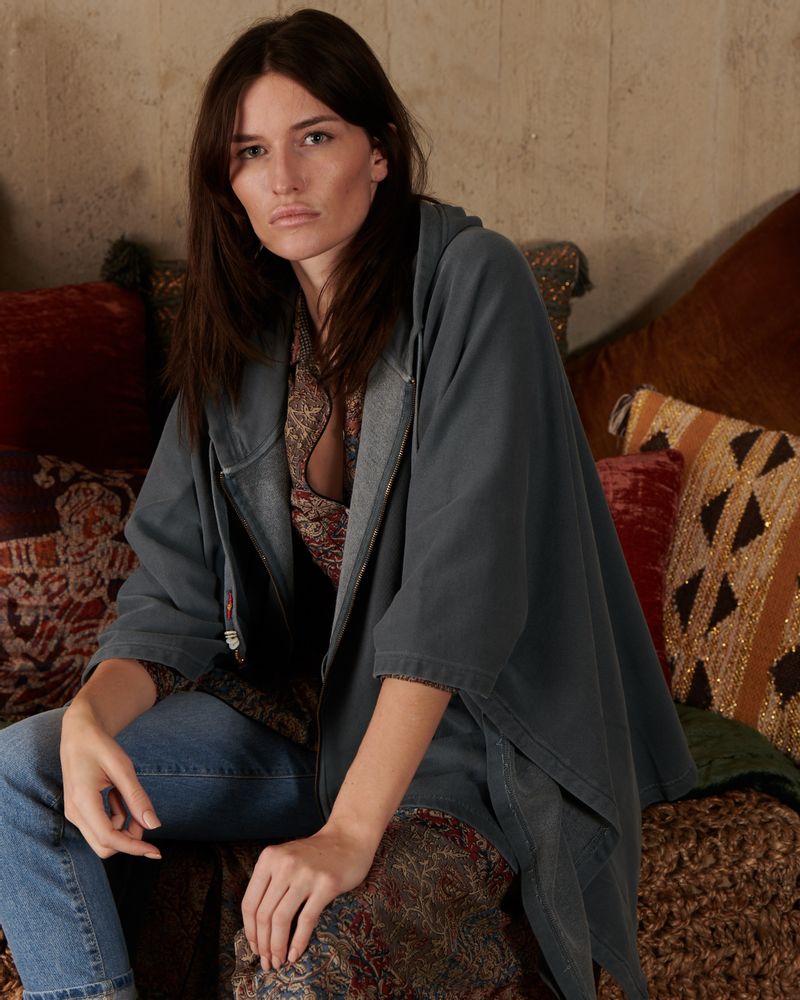 Apparel - Poncho Terry - LA CABANE DE STELLA