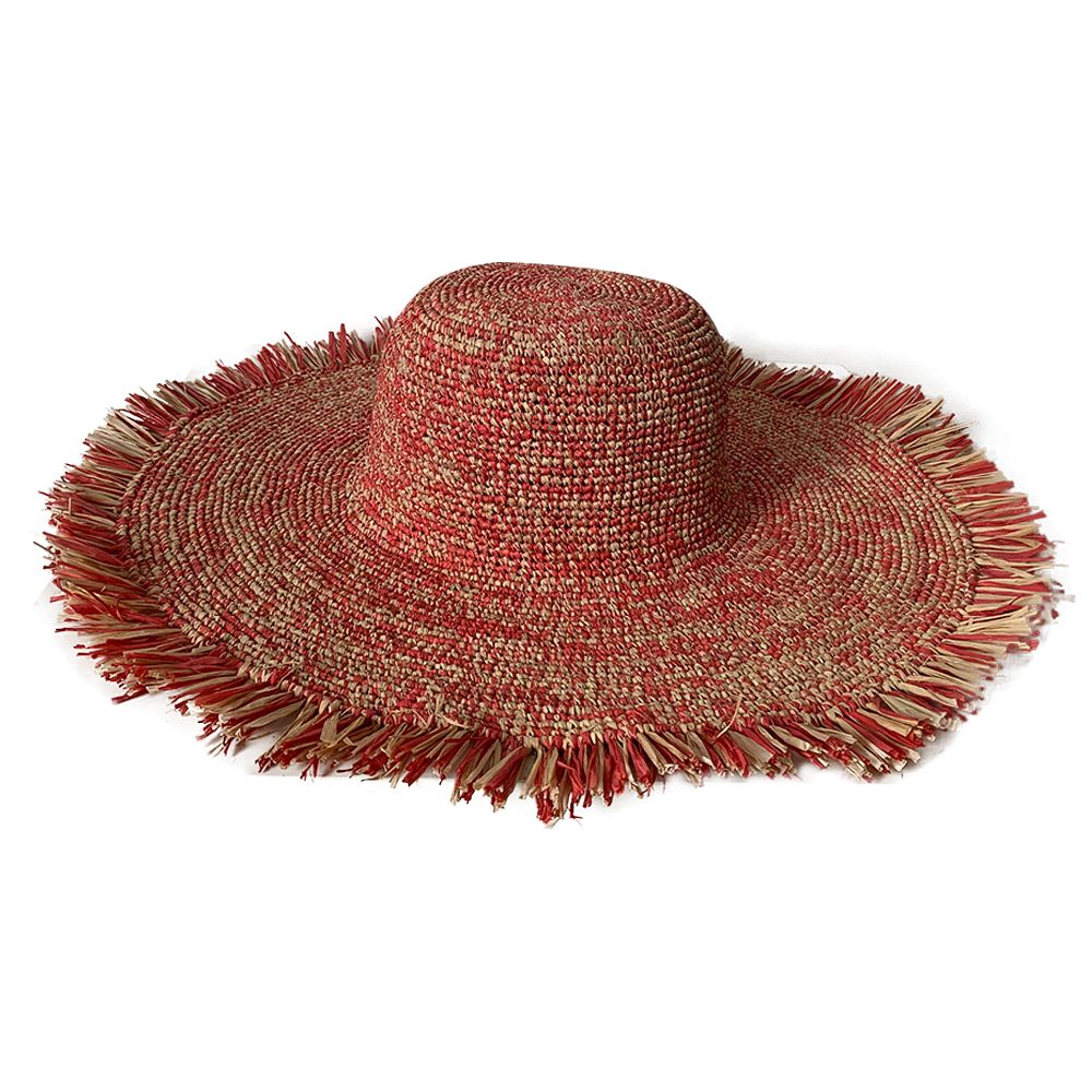 Hats - Cap Esperance Frange Hat - CAMALYA