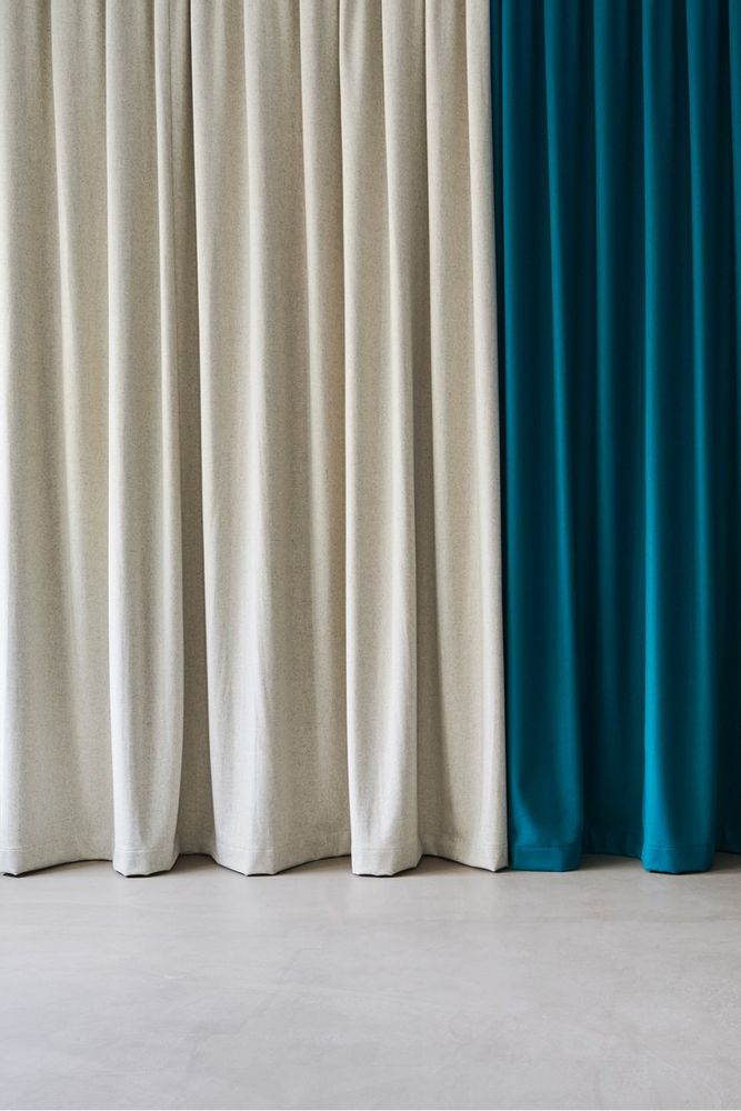 Curtains and window coverings - Curtain with tabs - BUREL FACTORY