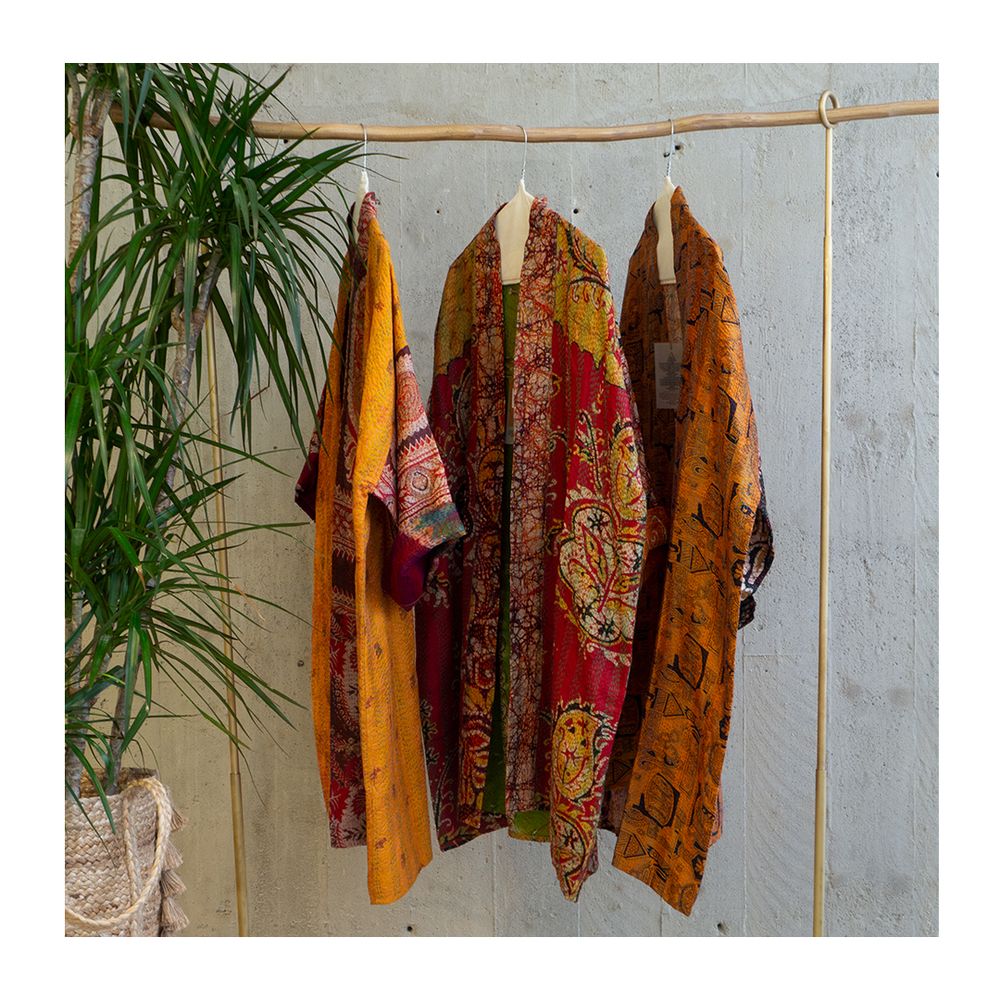 Prêt-à-porter - Kimono en soie - LA CABANE DE STELLA