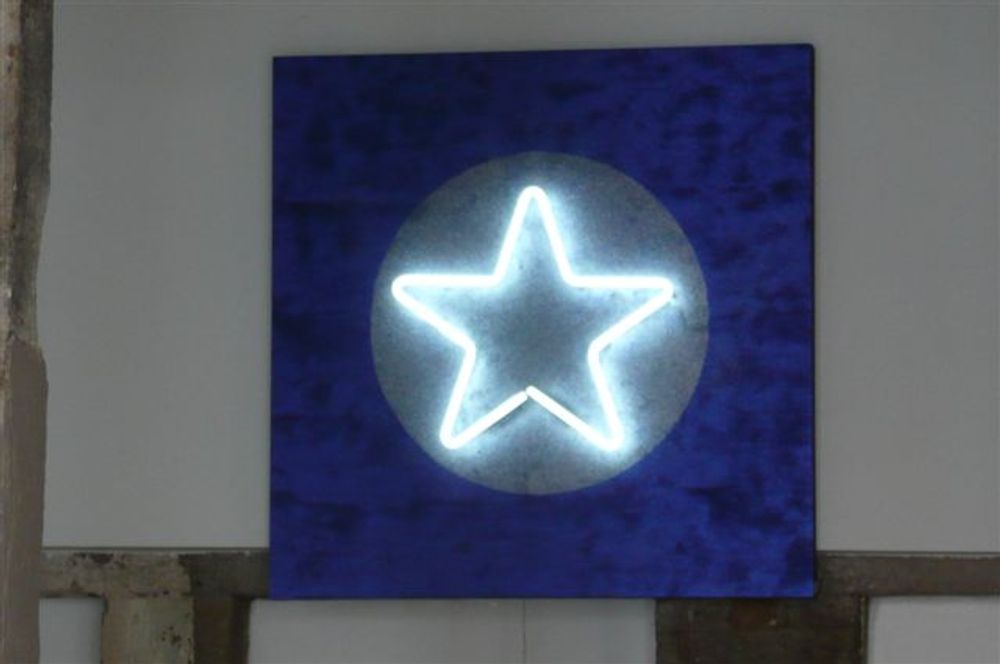 Tableaux - Tableau lumineux en verre néon - CAROLINE BAUP