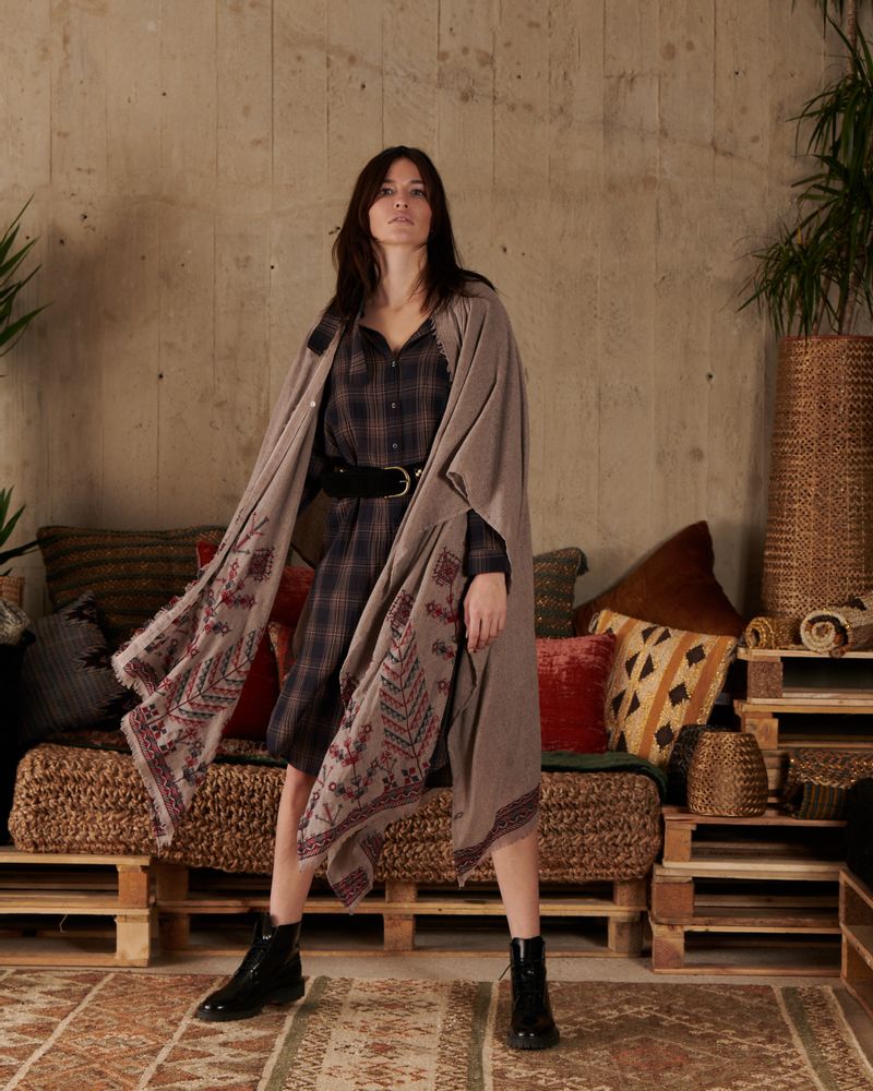 Apparel - Poncho Ouzbek - LA CABANE DE STELLA