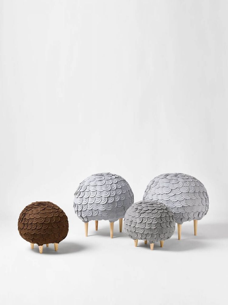 Chambres d'enfants - Tabouret mouton - BUREL FACTORY