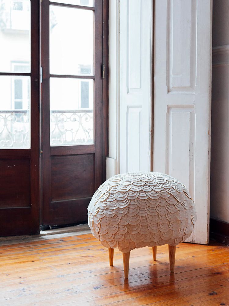 Chambres d'enfants - Tabouret mouton - BUREL FACTORY