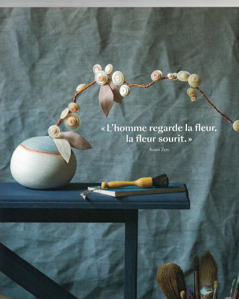 Vases - Galet - Soliflore en porcelaine - BLEU TERRE