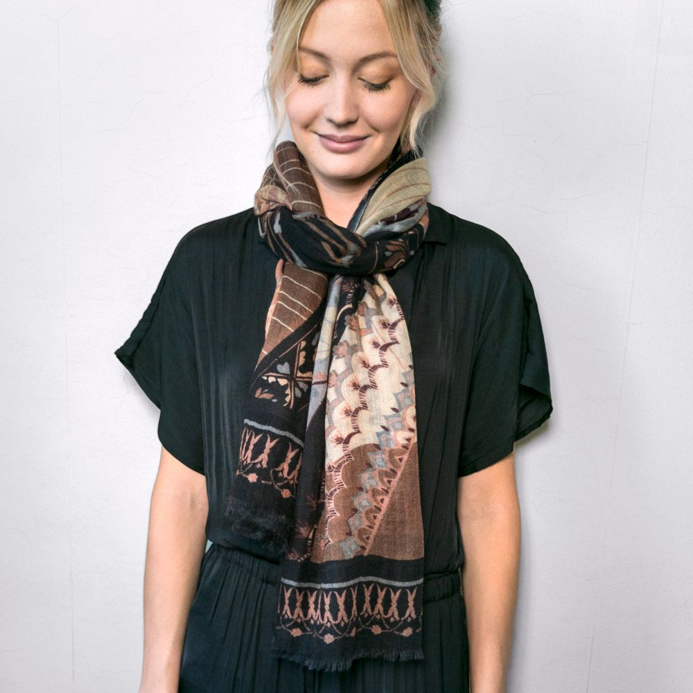 Scarves - MARCEAU SCARF - PETRUSSE PARIS
