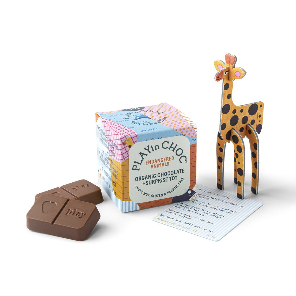 Cadeaux - Jouet - PlayIn CHOC ToyChoc Box Animaux en voie de disparition - PLAYIN CHOC