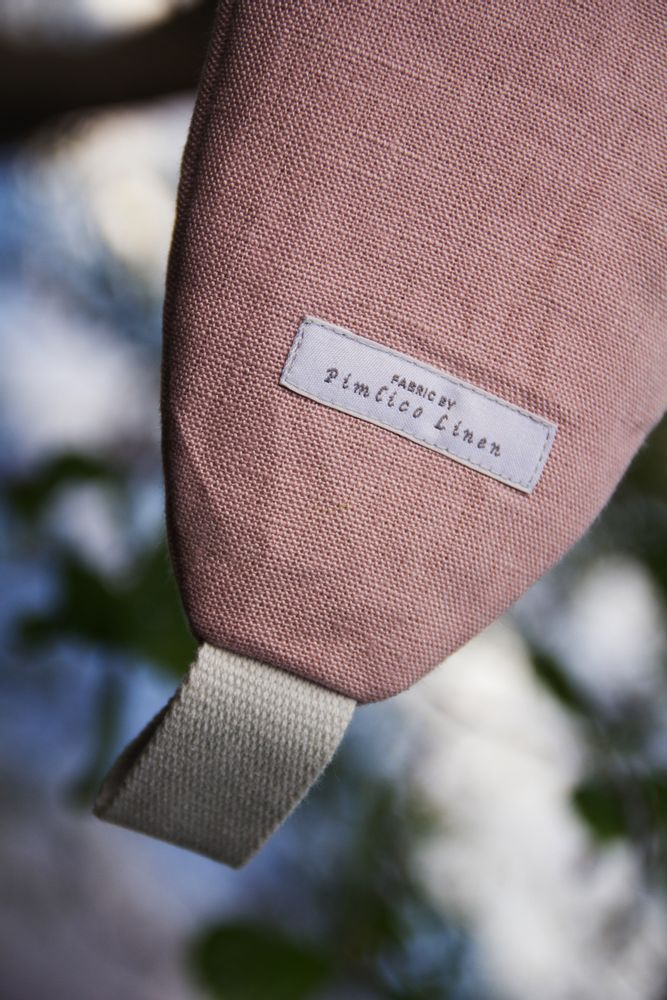 Couettes et oreillers - YuYu Bouteille - 100% Lin belge Pimlico Rose. - YUYU BOTTLE