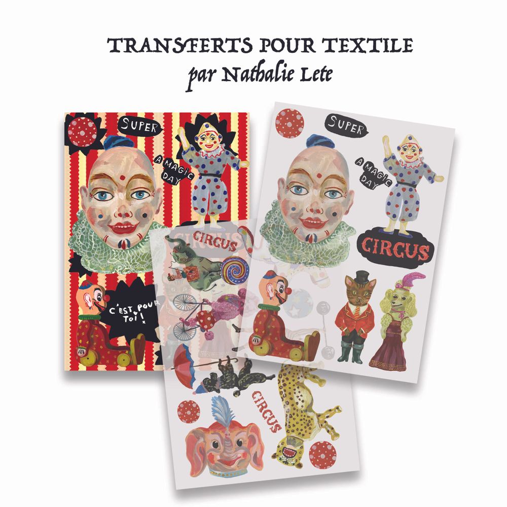 Gifts - HEAT PRINTING TRANSFER - BAZARTHERAPY EDITION