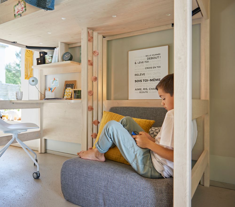 Lits - Lit mezzanine LODGE - GAUTIER KIDS