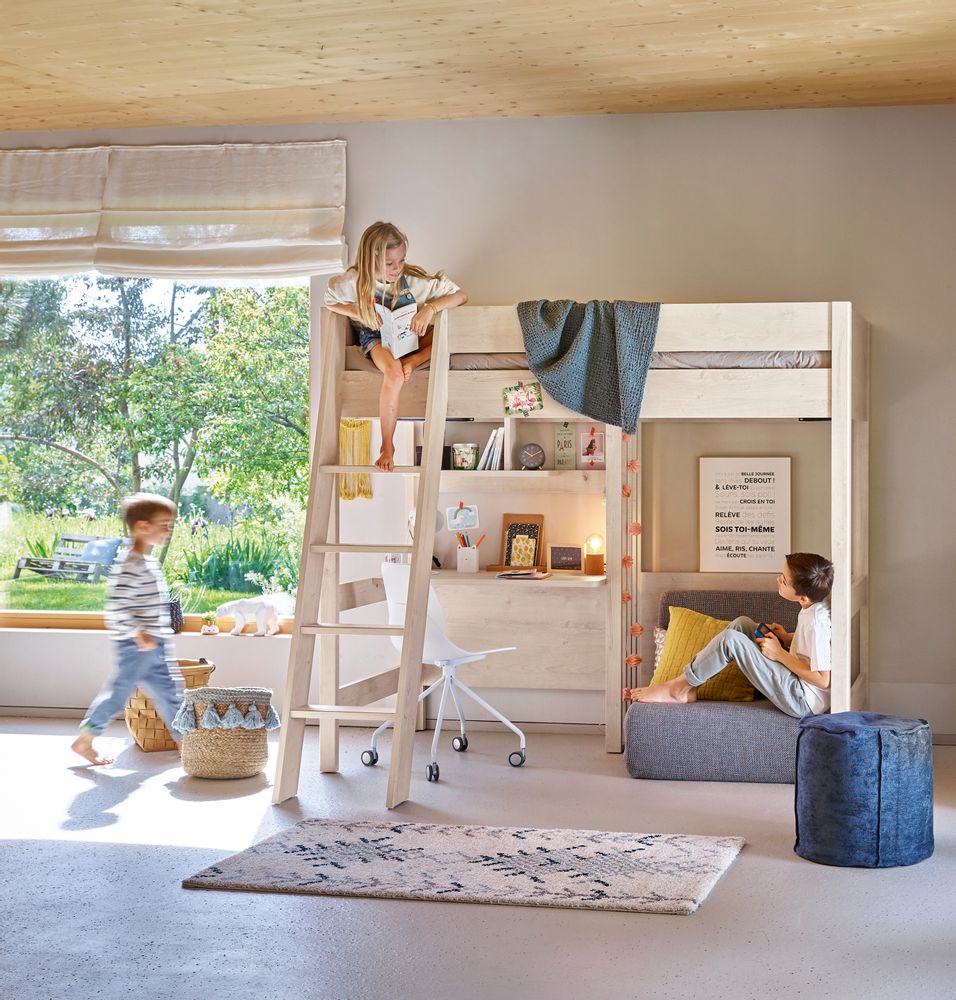 Lits - Lit mezzanine LODGE - GAUTIER KIDS
