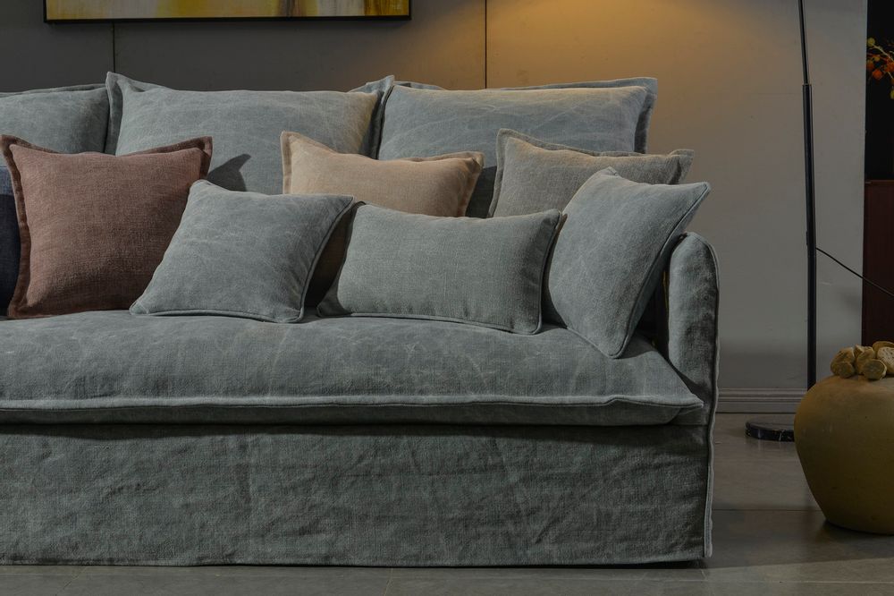 Sofas - HOMY LINEN SOFA - SO SKIN - IDASY