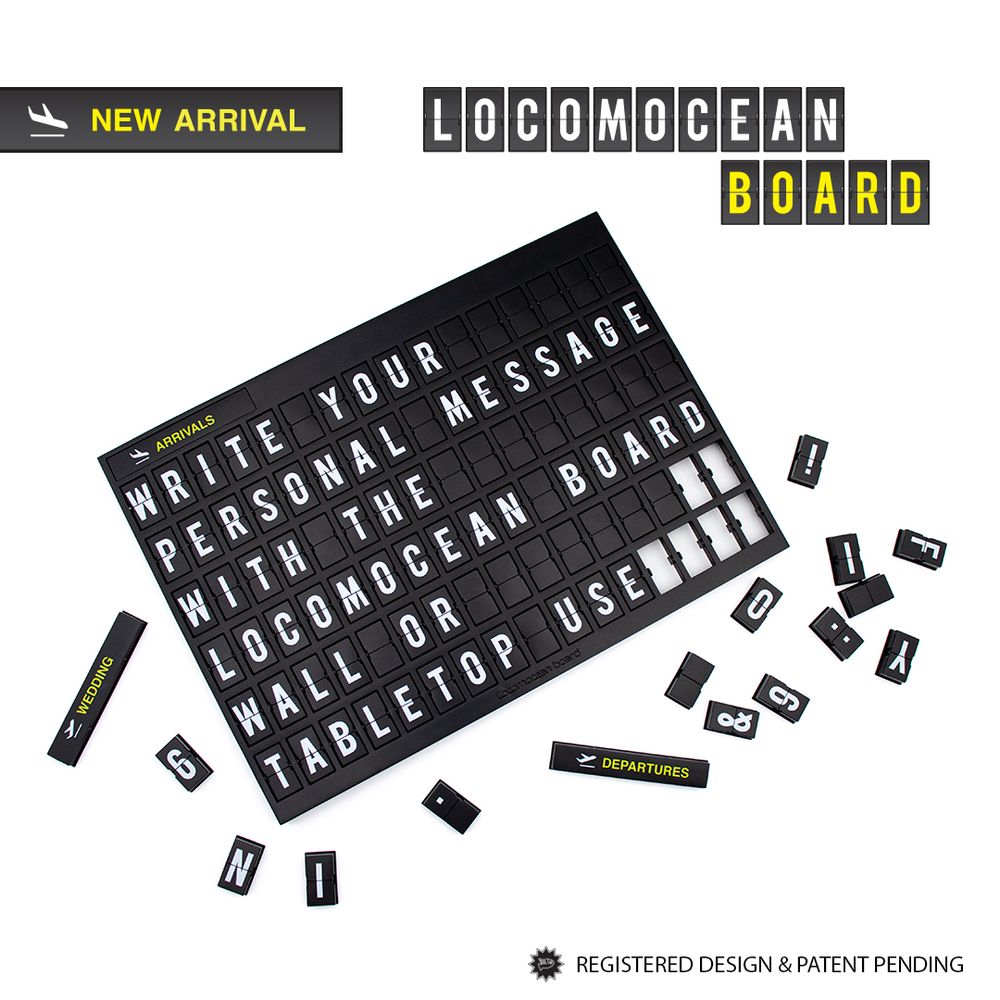 Objets de décoration - Locomocean Board - A4 - LOCOMOCEAN