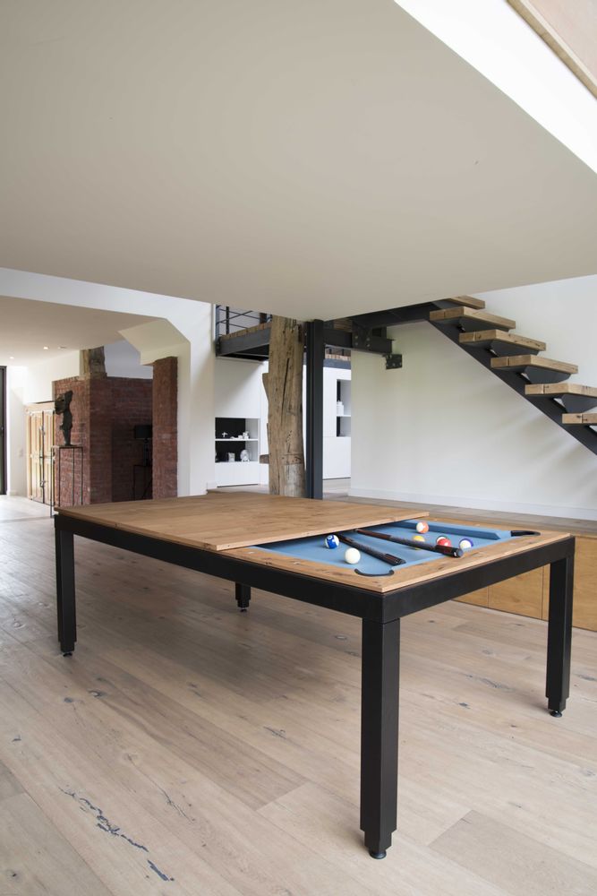 Dining Tables - Fusiontables - Vintage collection hybrid pool dining tables - FUSIONTABLES