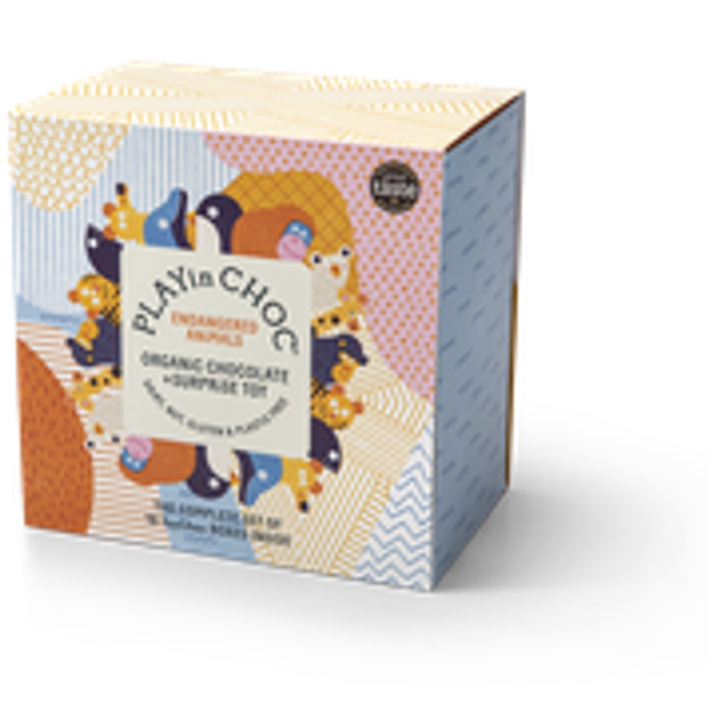 Cadeaux - PlayIn CHOC Complete ToyChoc Coffret Cadeau Animaux en voie de disparition - PLAYIN CHOC