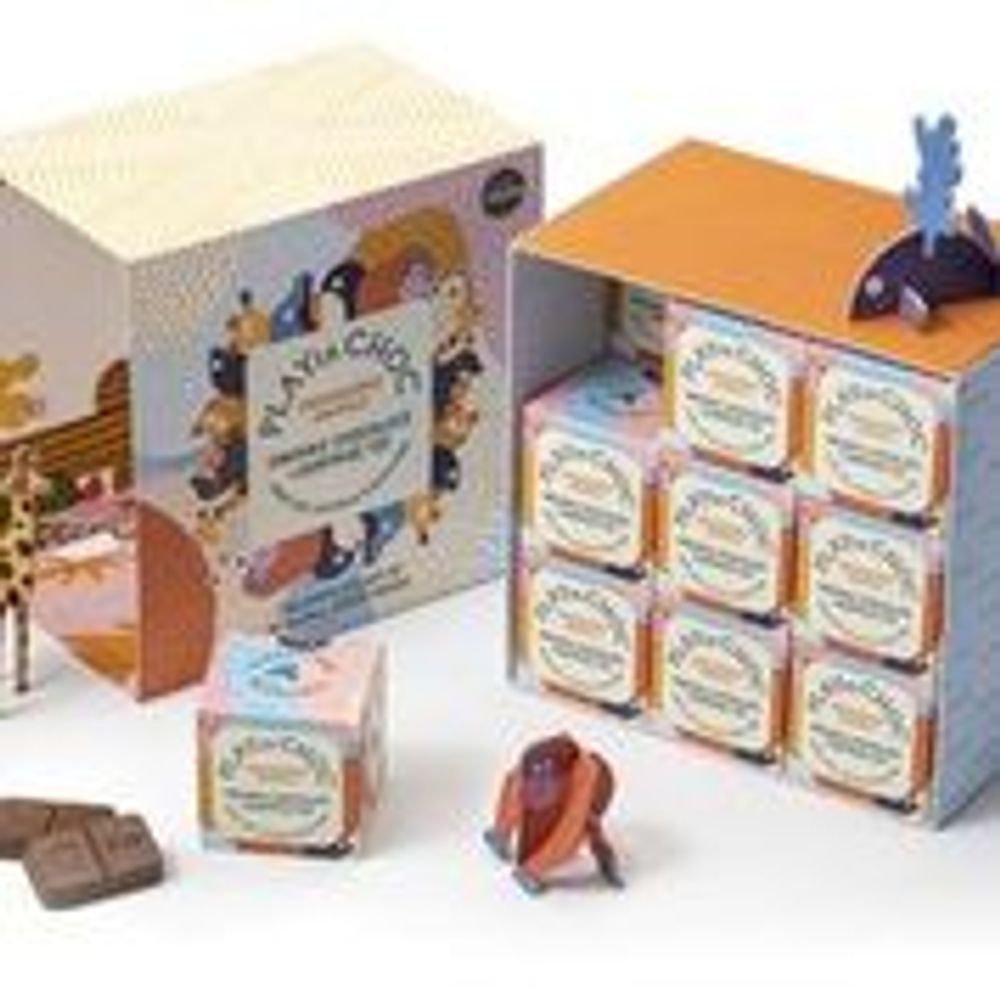 Cadeaux - PlayIn CHOC Complete ToyChoc Coffret Cadeau Animaux en voie de disparition - PLAYIN CHOC