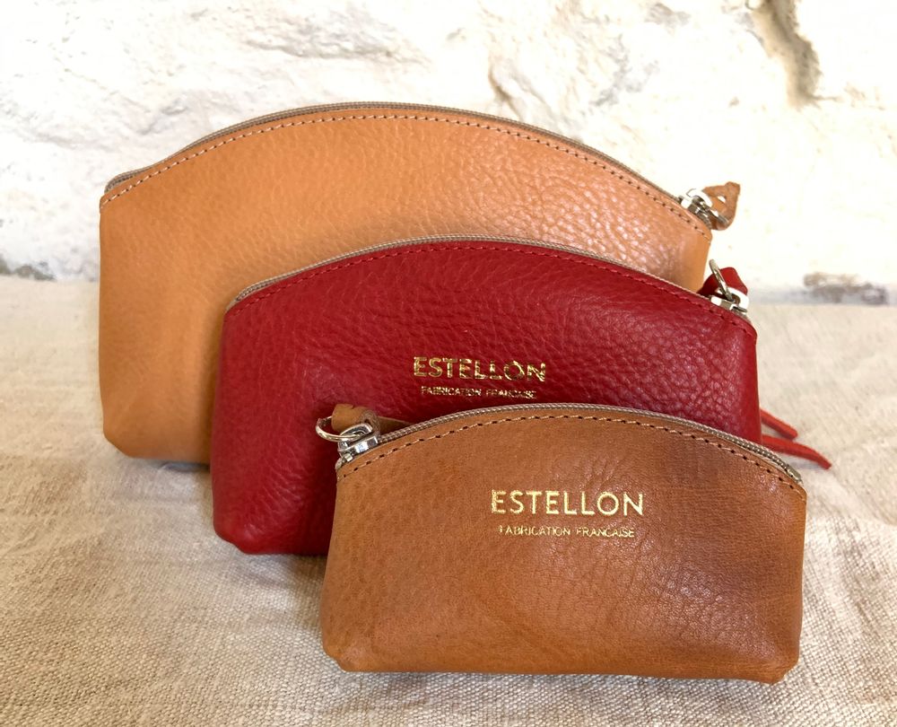 Petite maroquinerie - Pochette héritage S-M-L - ESTELLON