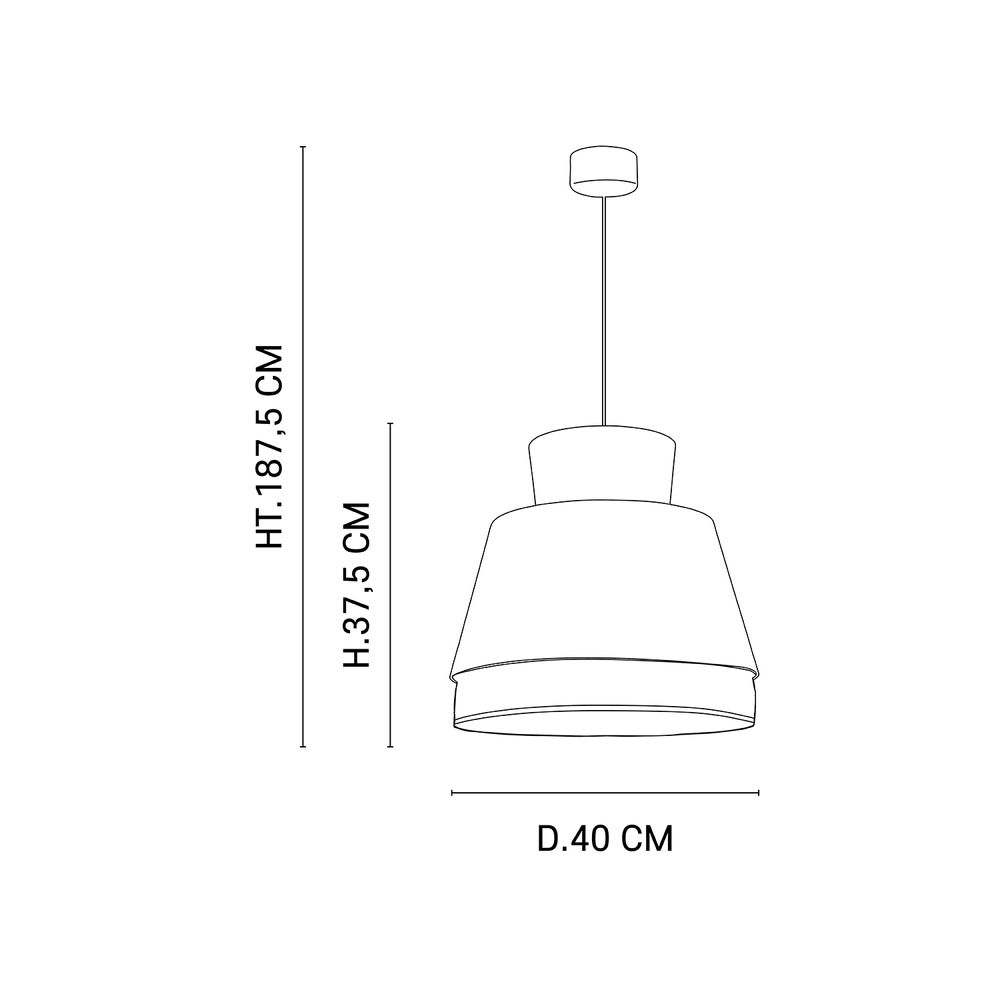 Hanging lights - SINGAPOUR M pendant light - MARKET SET