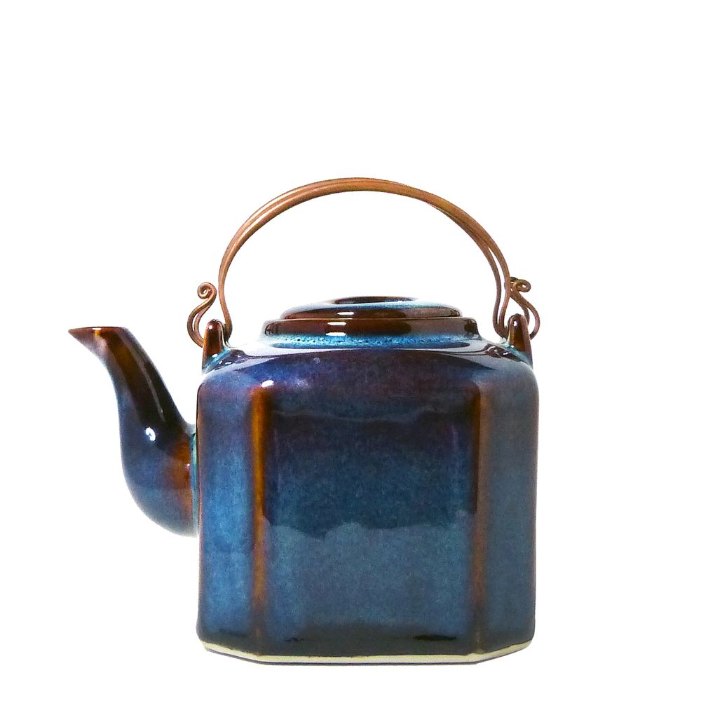 Ceramic - Ocean Blue Teapots - ZAOZAM