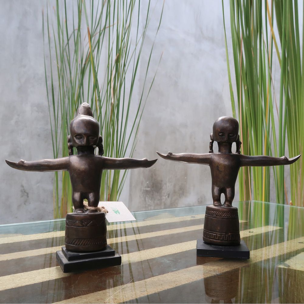 Objets de décoration - Bronze Tanimbar Lamtafu - NYAMAN GALLERY BALI