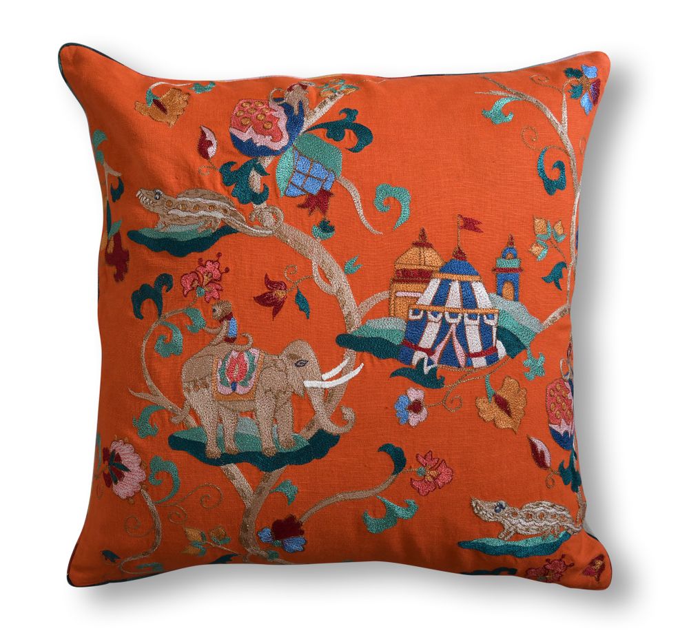 Fabric cushions - Surreal Circus - cushion - JANAVI