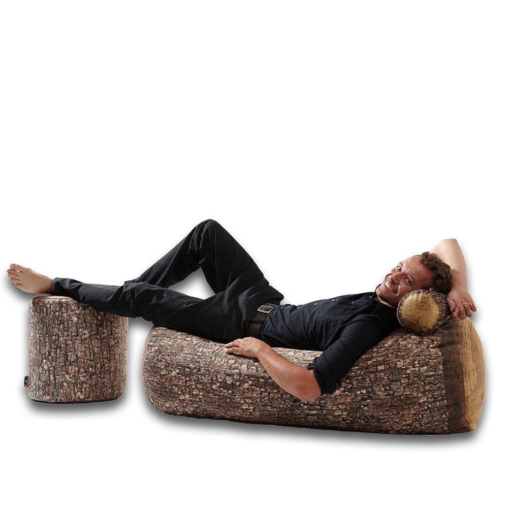 Objets design - Forest Tree Trunk Beanbag - MEROWINGS