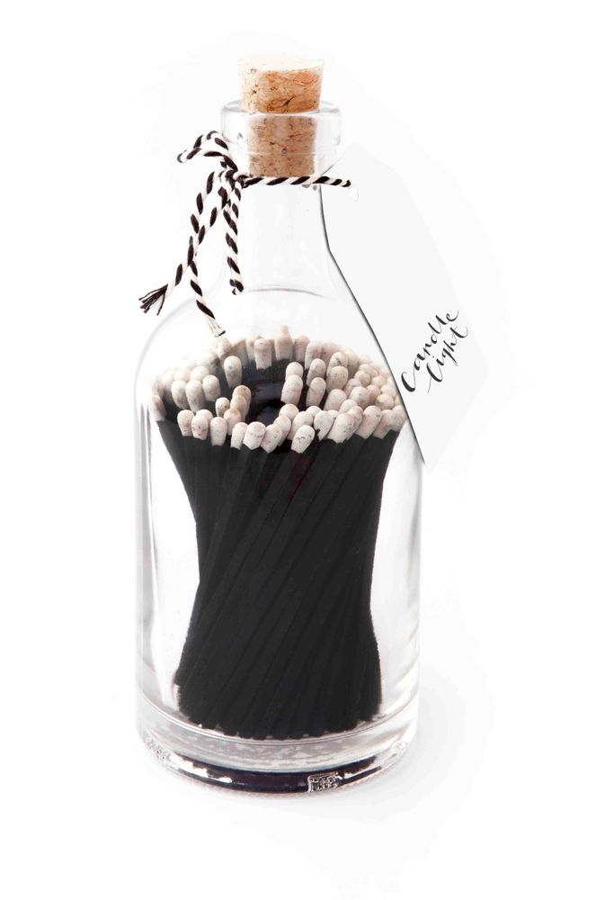 Gifts - Matches in Glass Bottles - ARCHIVIST