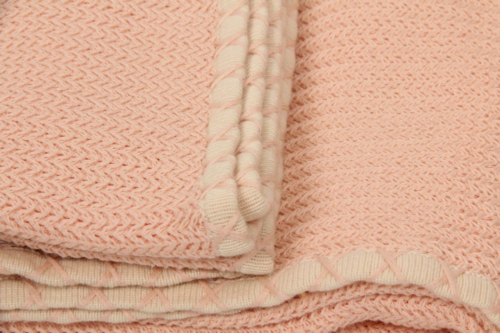 Plaids - Couverture en coton à chevrons - JANAVI