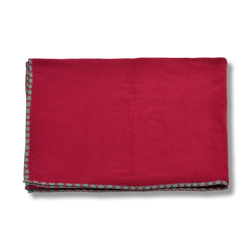 Plaids - Couverture en coton à chevrons - JANAVI