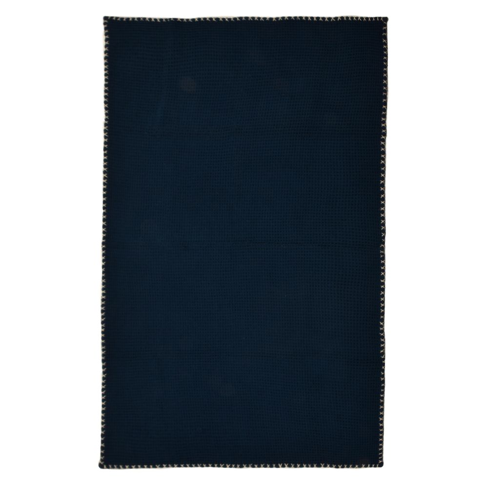 Linge de lit - Couverture tissée en cachemire gaufré. - JANAVI