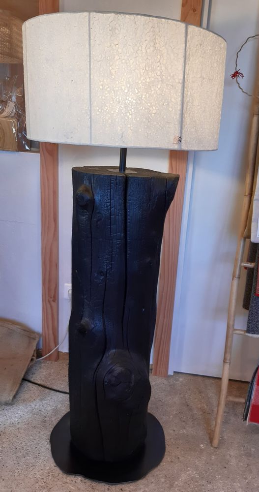 Lampadaires - Lampadaire Le Petit Arbre-Lumière Yakisugi - ADJAO