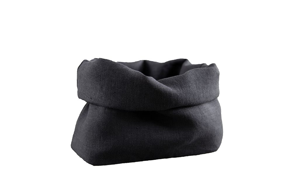 Design objects - Deneb - Black bread basket - MOLFO