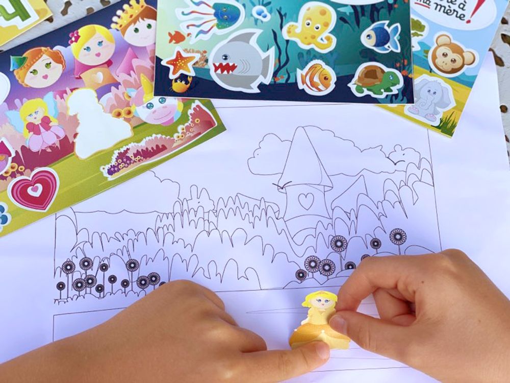 Children's arts and crafts - Stickers - Stickers, Crafts - J'VAIS L'DIRE À MA MÈRE !