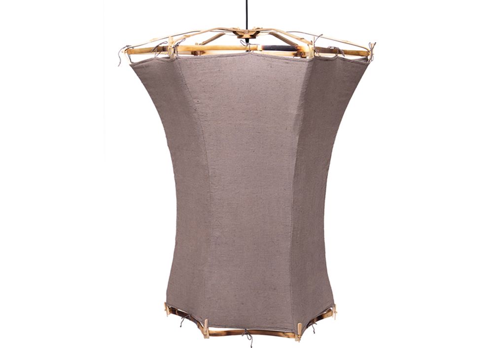 Design objects - Skardu Big bamboo hanging light - TRACES OF ME