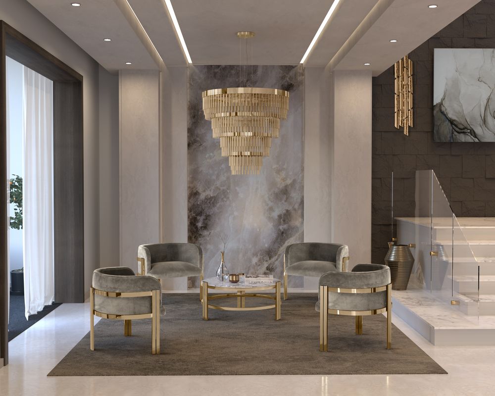 Chambres d'hôtels - Suspension Streamline 4 - CASTRO LIGHTING
