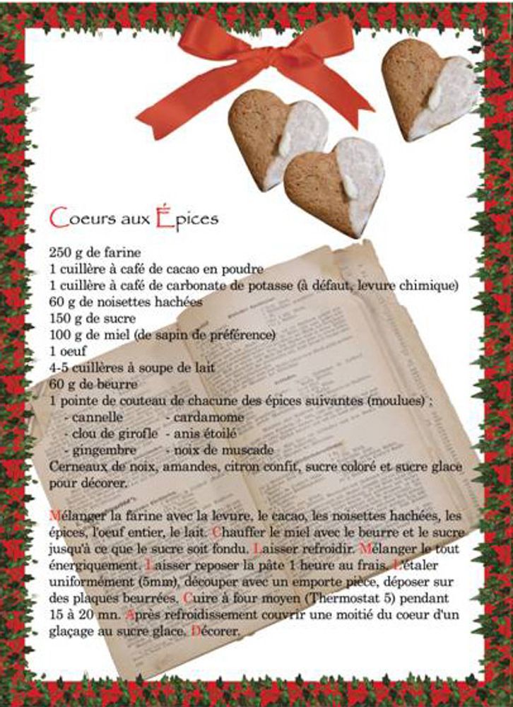 Guirlandes et boules de Noël - Savon Macaron parfumé Epices, senteur de Noel - ATELIER CATHERINE MASSON