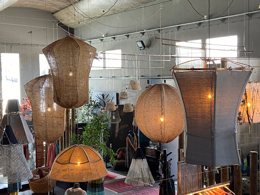 Objets design - Skardu Small suspension en bamboo - TRACES OF ME