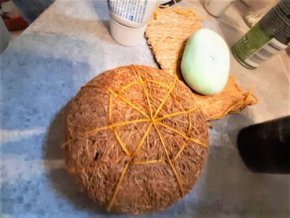 Douches - Éponge exfoliante en Vétiver - ARÔME DE MAISON CHEZ JOSEPH