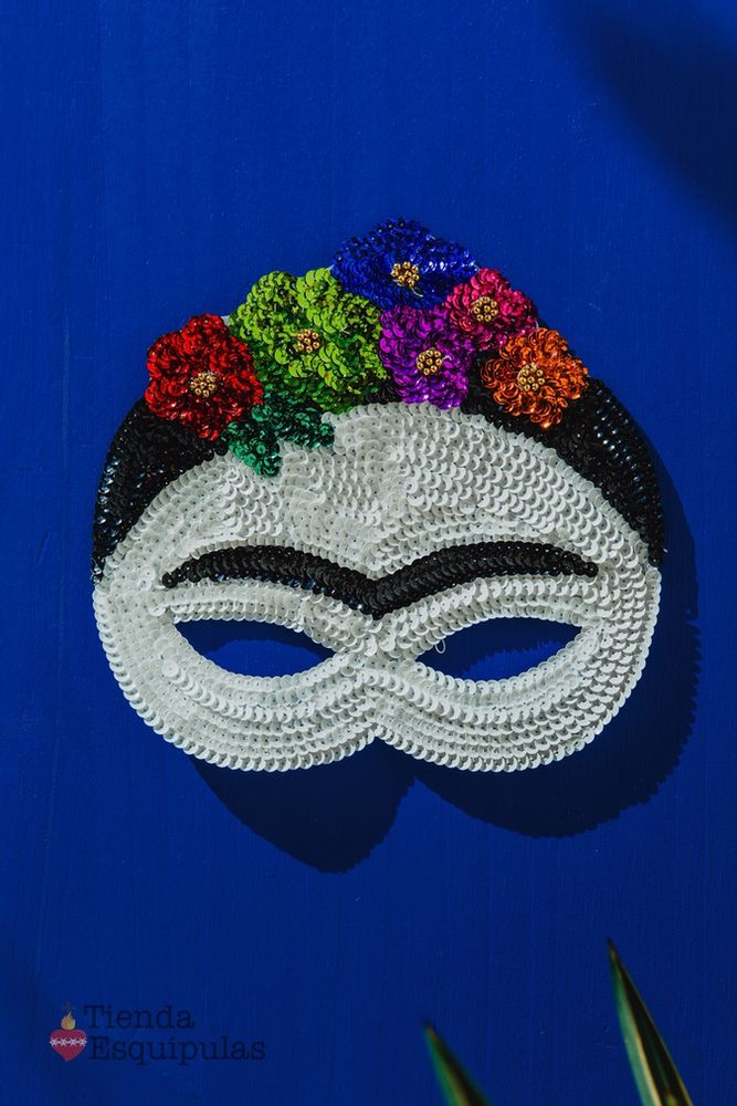 Autres décorations murales - Masque Frida - TIENDA ESQUIPULAS