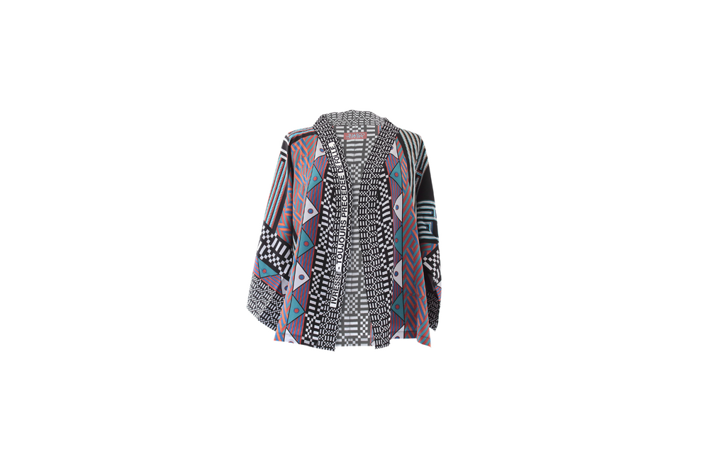 Prêt-à-porter - Kimono en soie IVRESSE - TOUJOURS PRÉCÉDÉE DE FOLLE. - CORALIE PREVERT PARIS