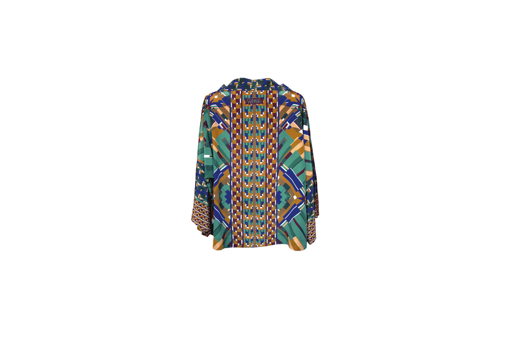 Apparel - Silk Kimono UNE BEAUTÉ SUBLUMINASTRALE - CORALIE PREVERT PARIS