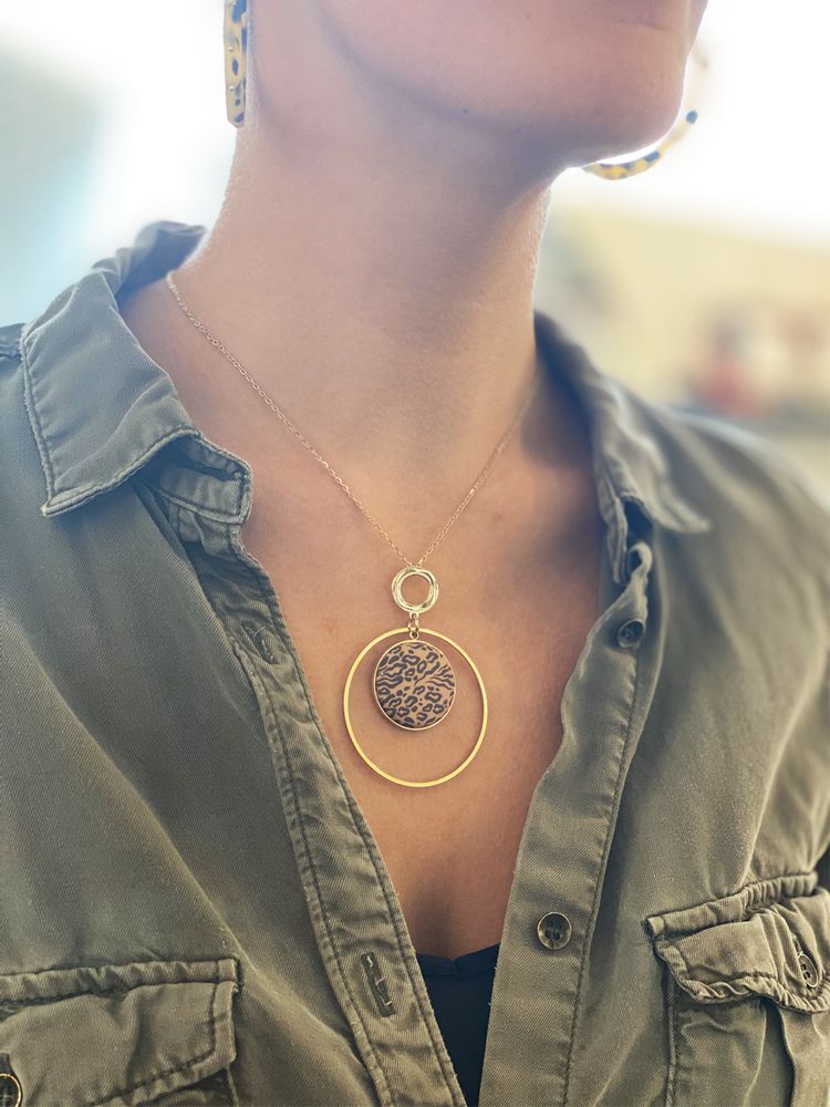 Gifts - Circled necklace 42 cm + 5 cm - MARGO